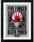 Αφίσα με κορνίζα GB eye Music: Five Finger Death Punch - Punchagram - 1t