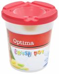 Πλαστικό κύπελλο για πινέλα Optima -Με καπάκι, ποικιλία - 1t