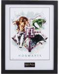 Αφίσα με κορνίζα GB eye Movies: Harry Potter - Hogwarts	 - 1t