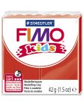 Πολυμερής πηλός  Staedtler Fimo Kids - κόκκινο χρώμα - 1t