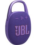 Φορητό ηχείο JBL - Clip 5, μωβ - 1t