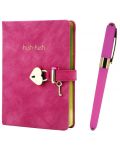 Σετ δώρου Victoria's Journals - Hush Hush, ροζ, 2 μέρη, σε κουτί - 1t