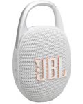 Φορητό ηχείο JBL - Clip 5, άσπρο  - 1t