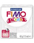 Πολυμερικός πηλός Staedtler Fimo Kids - white brilliant color - 1t