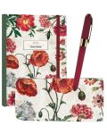 Σετ δώρου Victoria's Journals - Poppy, 3 μέρη, σε κουτί - 1t