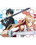 Mouse pad ABYstyle Animation: Sword Art Online - Kirito and Asuna - 1t