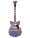 Ημιακουστική κιθάρα Ibanez - AS73G, Metallic Purple Flat - 2t