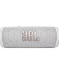 Φορητό ηχείο JBL - Flip 6, αδιάβροχο, λευκό - 2t