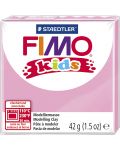 Πολυμερικός πηλός Staedtler Fimo Kids -ανοιχτό ροζ  - 1t