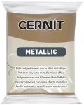 Πολυμερικός Πηλός Cernit Metallic - Αντίκα Χάλκινο, 56 g - 1t