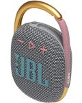 Φορητό ηχείο JBL - Clip 4, γκρι - 3t