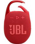 Φορητό ηχείο JBL - Clip 5, κόκκινο - 2t