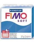Πηλός πολυμερής Staedtler Fimo Soft - 57 g, μπλε - 1t