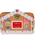Πορτοφόλι Loungefly Disney: Mickey and Friends - Gingerbread House - 3t