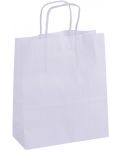 Τσάντα δώρου Apli - 18 x 8 x 21, λευκή - 1t