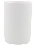 Βάση οδοντόβουρτσας Inter Ceramic - Daisy, 7 x 10 cm, λευκή - 1t
