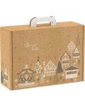 Κουτί δώρου Giftpack Bonnes Fêtes - Κραφτ, 34.2 cm - 1t