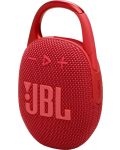 Φορητό ηχείο JBL - Clip 5, κόκκινο - 6t