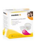 Επιθέματα για μητρικό γάλα  Medela - Safe&Dry,30 τεμάχια - 2t