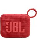 Φορητό ηχείο JBL - Go 4, κόκκινο - 1t