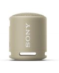 Φορητό ηχείο Sony - SRS-XB13, αδιάβροχο, καφέ - 2t