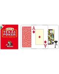 Κάρτες πόκερ Texas Hold’em Poker - κόκκινη πλάτη - 2t
