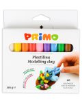 Σετ πλαστελίνη Primo - 10 χρώματα, 180 g - 1t