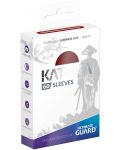 Προστατευτικά καρτών Ultimate Guard Katana Sleeves Japanese Size - Red (60 τεμ.) - 1t