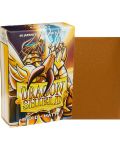 Προστατευτικά καρτών Dragon Shield Sleeves - Small Matte Gold (60 τεμ.) - 2t
