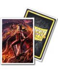 Προστατευτικά για κάρτες Dragon Shield Flesh and Blood Uprising - Dromai (100 τεμ.) - 2t