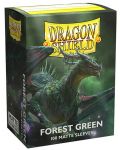Προστατευτικά καρτών Dragon Shield Sleeves - Matte Forest Green (100 τεμ.) - 1t