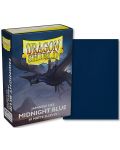 Προστατευτικά καρτών Dragon Shield Sleeves - Small Matte Midnight Blue (60 τεμ.) - 2t