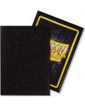 Προστατευτικά καρτών Dragon Shield Sleeves - Matte Jet (100 τεμ.) - 3t
