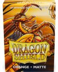 Προστατευτικά καρτών Dragon Shield Sleeves - Small Matte Orange (60 τεμ.) - 1t
