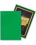 Προστατευτικά καρτών Dragon Shield Sleeves - Small Matte Emerald (60 τεμ.) - 3t