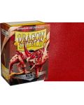 Προστατευτικά καρτών Dragon Shield Sleeves - Matte Ruby (100 τεμ.) - 2t