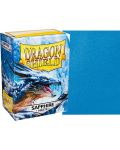 Προστατευτικά καρτών Dragon Shield Sleeves - Matte Sapphire (100 τεμ.) - 2t