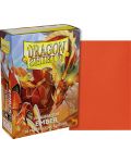 Προστατευτικά καρτών Dragon Shield Dual Sleeves - Small Matte Ember (60 τεμ.) - 2t