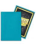 Προστατευτικά καρτών Dragon Shield Sleeves - Matte Turquoise (100 τεμ.) - 3t