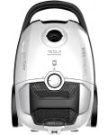 Ηλεκτρική σκούπα Tesla bag - BG400W Silent Pro, HEPA, λευκό/μαύρο - 1t
