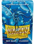Προστατευτικά καρτών Dragon Shield Sleeves - Small Size Sky Blue (60 τεμ.) - 1t