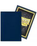 Προστατευτικά καρτών Dragon Shield Sleeves - Small Matte Midnight Blue (60 τεμ.) - 3t