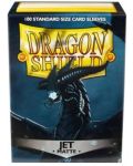 Προστατευτικά καρτών Dragon Shield Sleeves - Matte Jet (100 τεμ.) - 1t