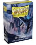 Προστατευτικά καρτών Dragon Shield Dual Wisdom Sleeves - Small Matte (60 τεμ.) - 1t