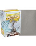 Προστατευτικά καρτών Dragon Shield Sleeves - Matte Silver (100 τεμ.) - 2t