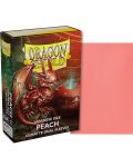 Προστατευτικά καρτών Dragon Shield Dual Sleeves - Small Matte Peach (60 τεμ.) - 2t