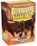 Προστατευτικά καρτών Dragon Shield Sleeves - Matte Copper (100 τεμ.) - 1t