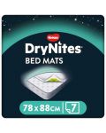 Προστατευτικά κρεβατιού Huggies Drynites - 78 х 88 cm, 7 τεμάχια - 1t