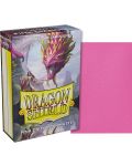 Προστατευτικά καρτών Dragon Shield Diamond Sleeves - Small Matte Pink (60 τεμ.) - 2t