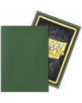 Προστατευτικά καρτών Dragon Shield Sleeves - Matte Forest Green (100 τεμ.) - 3t